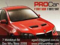 PROCAR (Precision Automotive Repairs)